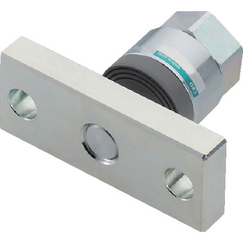 ＣＫＤ　シリンダ用金具　フリージョイント　フランジ形　Ｍ１２＿