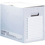 プラス 96516)サンプルボックス FL-002SB A4 ブルー_