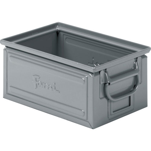Ｆａｍｉ　メタルパーツボックス　グレー　８．７Ｌ　外寸３００×２００×１４５＿