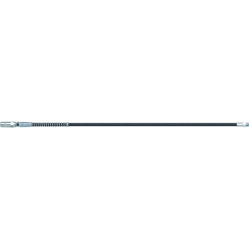 ＴＲＵＳＣＯ　グリスガン用ばね付きホース　ハイドロリックニップル用　４６６ｍｍ＿
