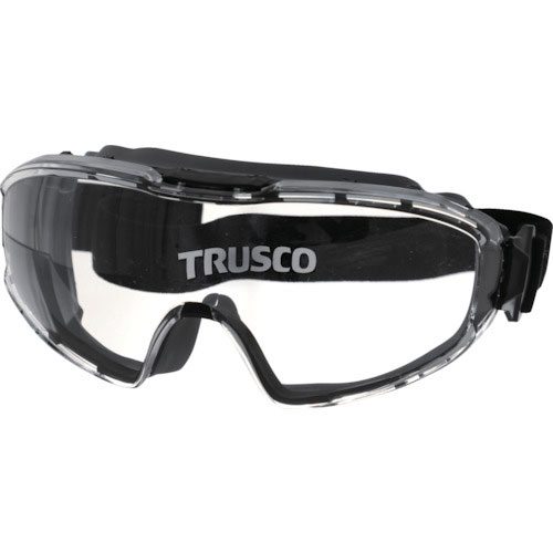 ＴＲＵＳＣＯ　カラーセーフティーゴーグル（ワイドビュータイプ）ブラック＿