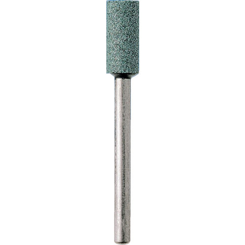 ヤナセ ビトリファイド軸付砥石 GC(グリーン) 円筒 6x13x3 #120_