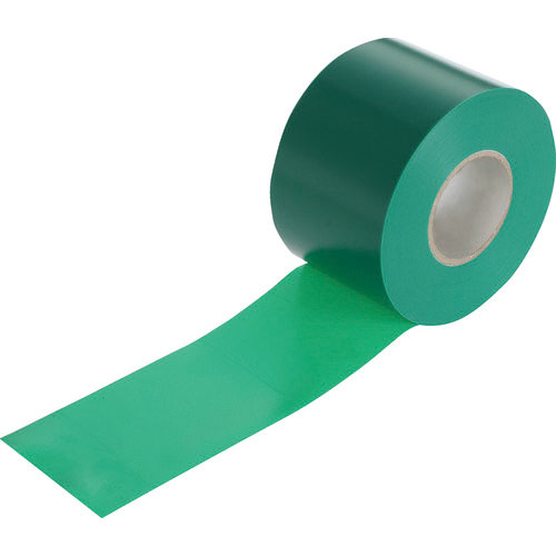 ＴＲＵＳＣＯ　脱鉛タイプビニールテープ　５０ｍｍＸ２０ｍ　４巻入り　緑＿
