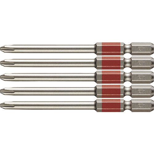 ベッセル　剛彩ビット　５本組　（片頭）　アソート＋２×８２ｍｍ＿