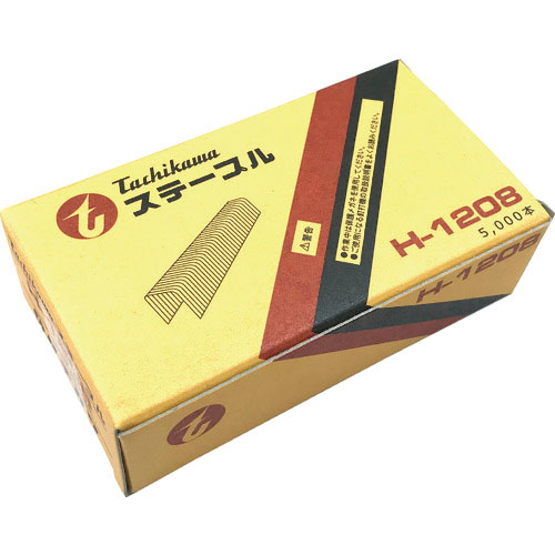 タチカワ　ステープル　肩幅１２ｍｍ　長さ４ｍｍ　５０００本入り＿