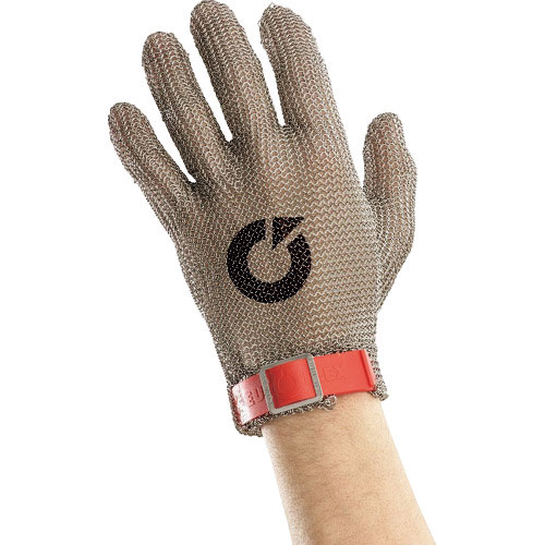 EUROFLEX 突刺し防止 耐切創クサリ手袋 コンフォート 1枚 ショートL_