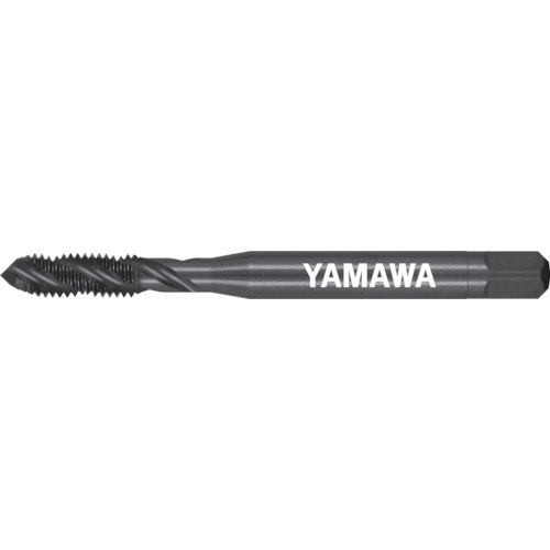 ヤマワ 高炭素鋼用酸化処理スパイラルタップ HC+SP OX P2 M6X1_