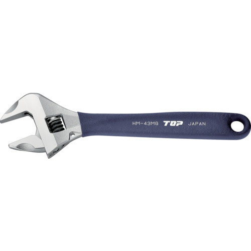 TOP ワークワイド(ガタ無しモンキレンチ)グリップ付_