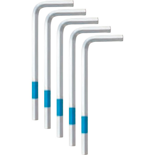 ワイズ　六角棒レンチ　【単品】５本組ＮＣ（標準サイズ）６．０ｍｍ＿