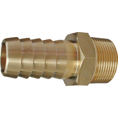 ＡＳＯＨ　ホース用継手　デカニップル　ＰＴ１－１／２×Φ４０（ＲｏＨＳ）＿