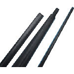 ＴＲＵＳＣＯ　ＴＲＵＳＣＯ　耐熱１５０℃収縮チューブ　収縮前内径１．６ｍｍ　長さ１ｍ　１０本入り　黒＿