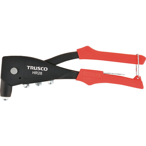 TRUSCO ハンドリベッター M2.4~4.8 (リベットサイズ確認穴付き)_