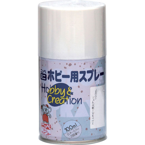ニッぺ ミニホビースプレー 100ml ホワイト HR8201-100_