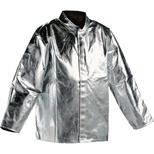 JUTEC 耐熱保護服 ジャケット シルバー Mサイズ_