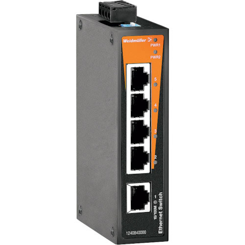 ワイドミュラー IE-SW 産業用スイッチングHUB 5ポート 1240840000_