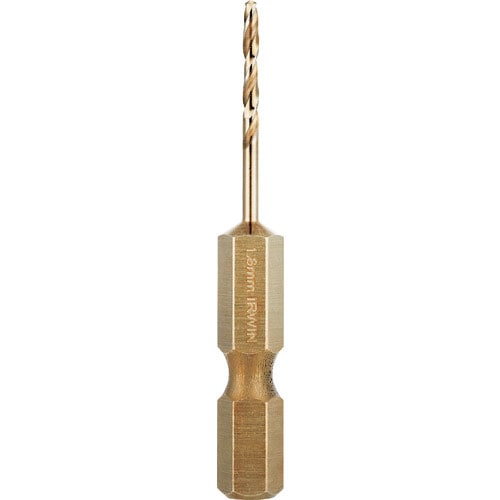 ＩＲＷＩＮ　六角軸コバルトドリル　インパクトドリル対応ステンレス用ドリルビット　刃径１．８ｍｍ＿
