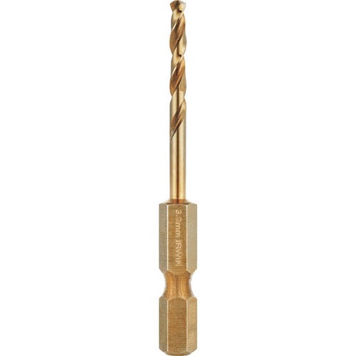 IRWIN 六角軸コバルトドリル インパクトドリル対応ステンレス用ドリルビット 刃径3.2mm_