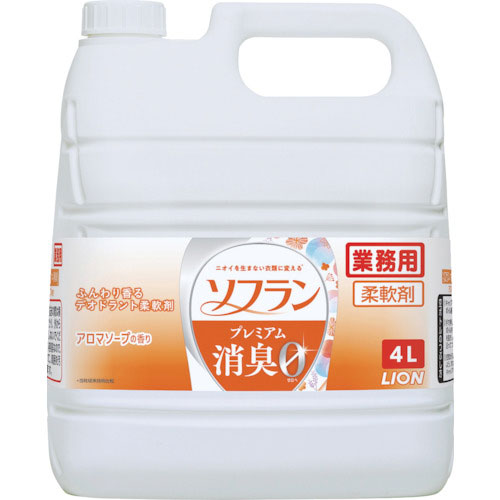 ライオン　ソフランプレミアム消臭　アロマソープの香り４Ｌ＿