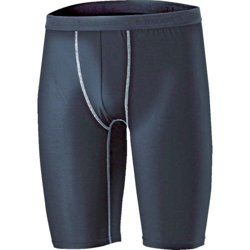 おたふく BT冷感 パワーストレッチ ハーフパンツ ブラック L_