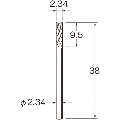 リューター　精密加工用超硬カッターＫ１６３２＿