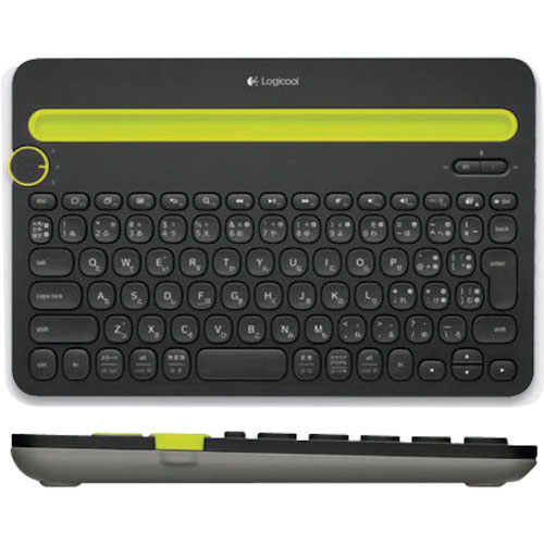 ロジクール　Ｂｌｕｅｔｏｏｔｈ　マルチデバイス　キーボード　ｋ４８０　ブラック＿