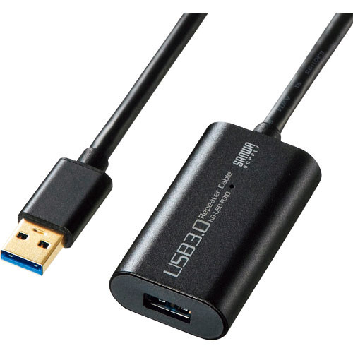 SANWA USB3.0アクティブリピーターケーブル10m_