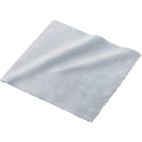 エレコム クリーニング用品 超強力クロス 小グレー 230×200mm_