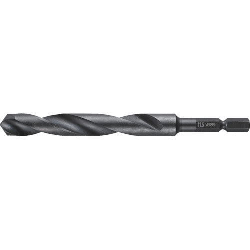 ベッセル 六角軸鉄工ドリル ケッサクドリル鉄工用KMD 11.5mm_