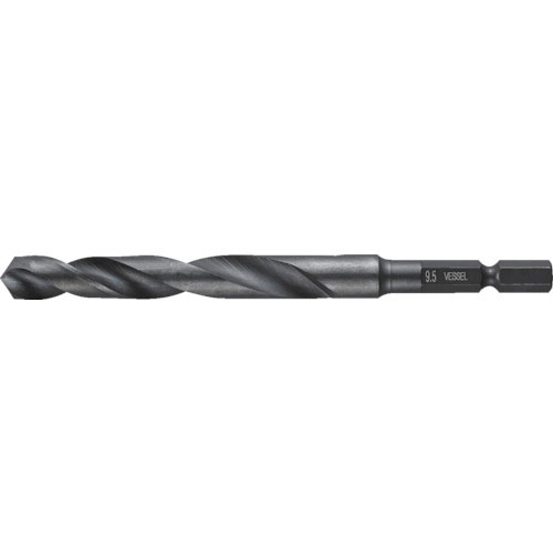 ベッセル 六角軸鉄工ドリル ケッサクドリル鉄工用KMD 9.5mm_