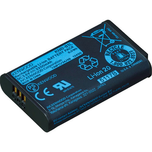 ケンウッド リチウムイオンバッテリー(2200mAh)_