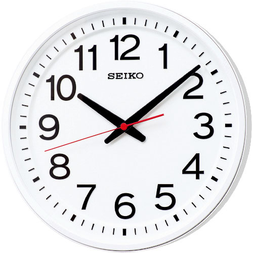 ＳＥＩＫＯ　「教室の時計」電波掛時計＿