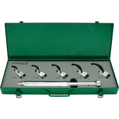 ASH トルクレンチ引掛スパナセットLC090N付 6pc_