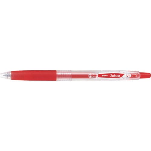 パイロット　ゲルインキボールペン　ジュース０．５　レッド＿