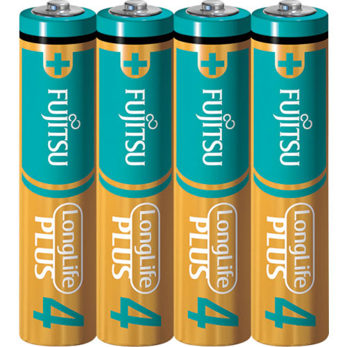 富士通　アルカリ乾電池単４　Ｌｏｎｇ　Ｌｉｆｅ　Ｐｌｕｓ　４個パック＿