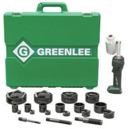 GREENLEE インテリパンチ11トン 電動コードレス油圧パンチャーセット 24点セット_