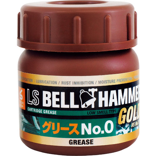 ベルハンマー　超極圧潤滑剤　ＬＳベルハンマーゴールド　グリースＮｏ．０　５０ｍｌ＿