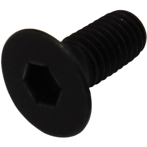 コノエ　ＭＩＣ　六角穴付き皿ボルト　黒色酸化皮膜　５ｘ１２　（６５本入）＿