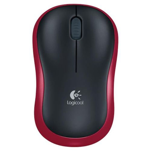 ロジクール　ワイヤレスマウス　ｍ１８６　レッド＿
