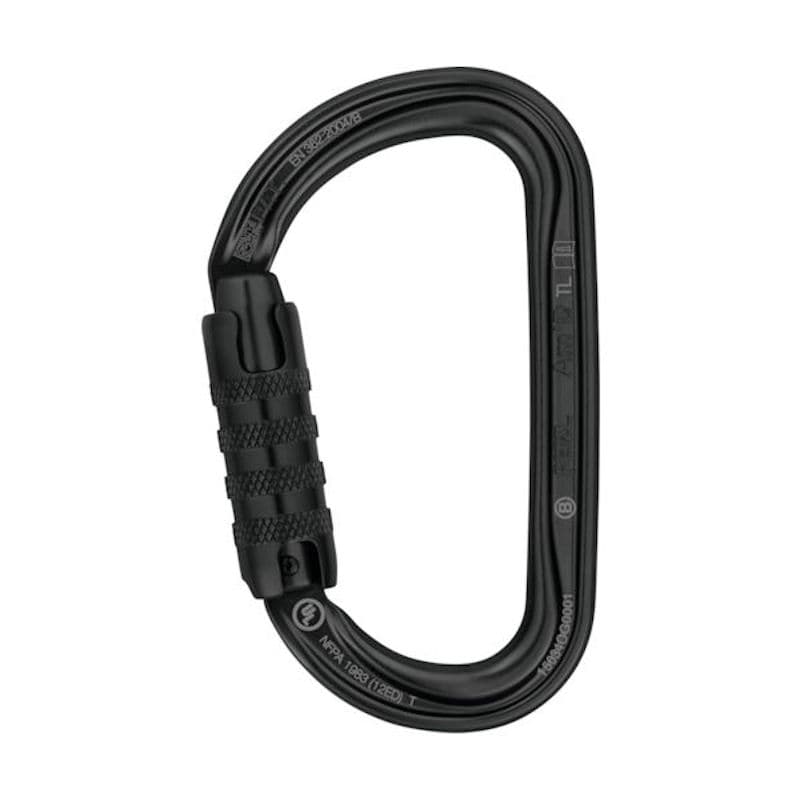 PETZL エーエムディトライアクトロック ブラック_