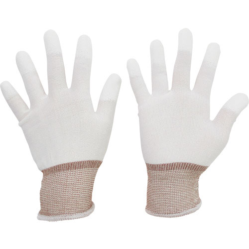 ミドリ安全　検査・組立用手袋　（指先コート）ＭＣＧ－７０１Ｎ　ＳＳ　１０双入＿