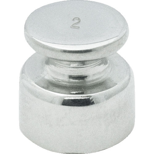 TRUSCO OIML 円筒分銅 F1級 2g_