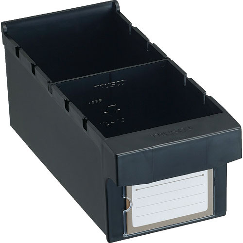 ＴＲＵＳＣＯ　パーツケース　ＷＵＷ型　バンラックケースＭ型引出　導電タイプ　内寸１１１×２６４×Ｈ１＿