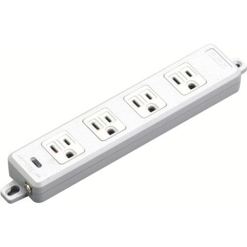 明工 OA用接地タップ4コ口コード5_