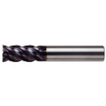 三菱K 4枚刃エクスターハイパワー 超硬スクエアエンドミルミディアム刃長(M)2.6mm_
