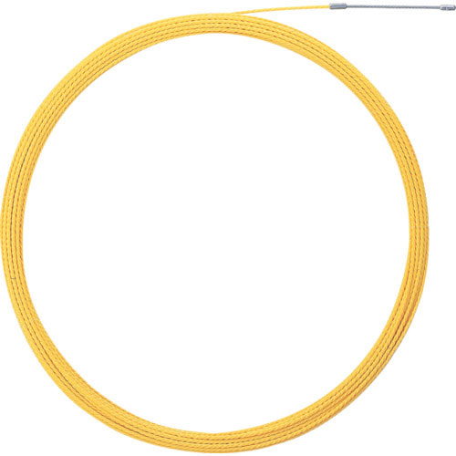マーベル　呼線　入線工具スネークライン　全長５０ｍ　線径５．０ｍｍ　イエロー＿
