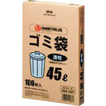 ＪＴＸ　３５４１６７ゴミ袋　ＬＤＤ透明　４５Ｌ１００枚　Ｎ０４４Ｊ４５＿
