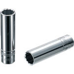 ネプロス　６．３ｓｑ．ディープソケット（十二角）　１３ｍｍ＿