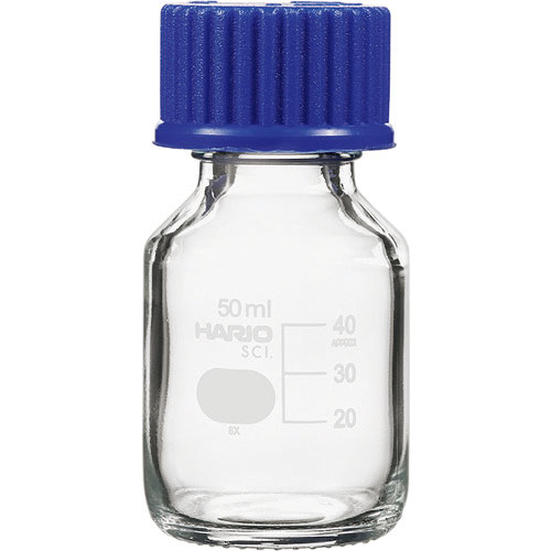 ＨＡＲＩＯ　耐熱ねじ口瓶　５０ｍｌ＿