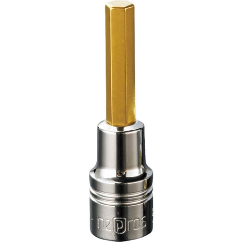 ネプロス　６．３ｓｑ．ヘキサゴンビットソケット　対辺寸法２ｍｍ　全長３８．７ｍｍ＿