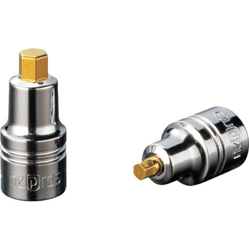 ネプロス　６．３ｓｑ．スタッビヘキサゴンビットソケット　対辺寸法３ｍｍ　全長２３．７ｍｍ＿